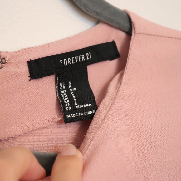 Rosy Blush Bell Sleeve Romper | 020 - Picture 3 of 6